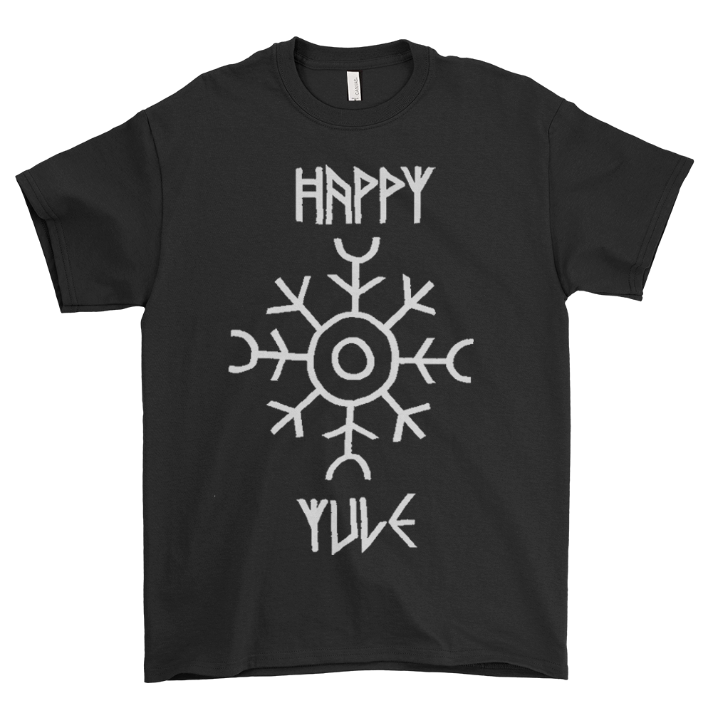 Happy Yule T-Shirt (Vintage Black)