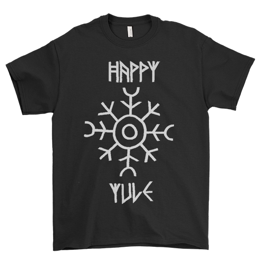 Happy Yule T-Shirt (Vintage Black)